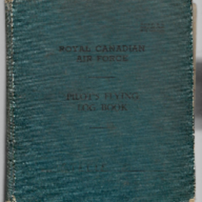 Archibald Steele’s Royal Canadian Air Force Pilot’s Flying Log Book
